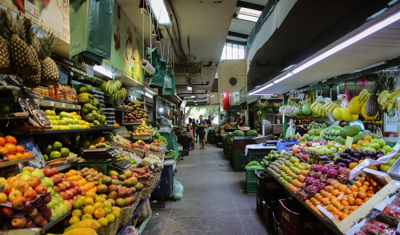 interior do Mercado São Sebstião